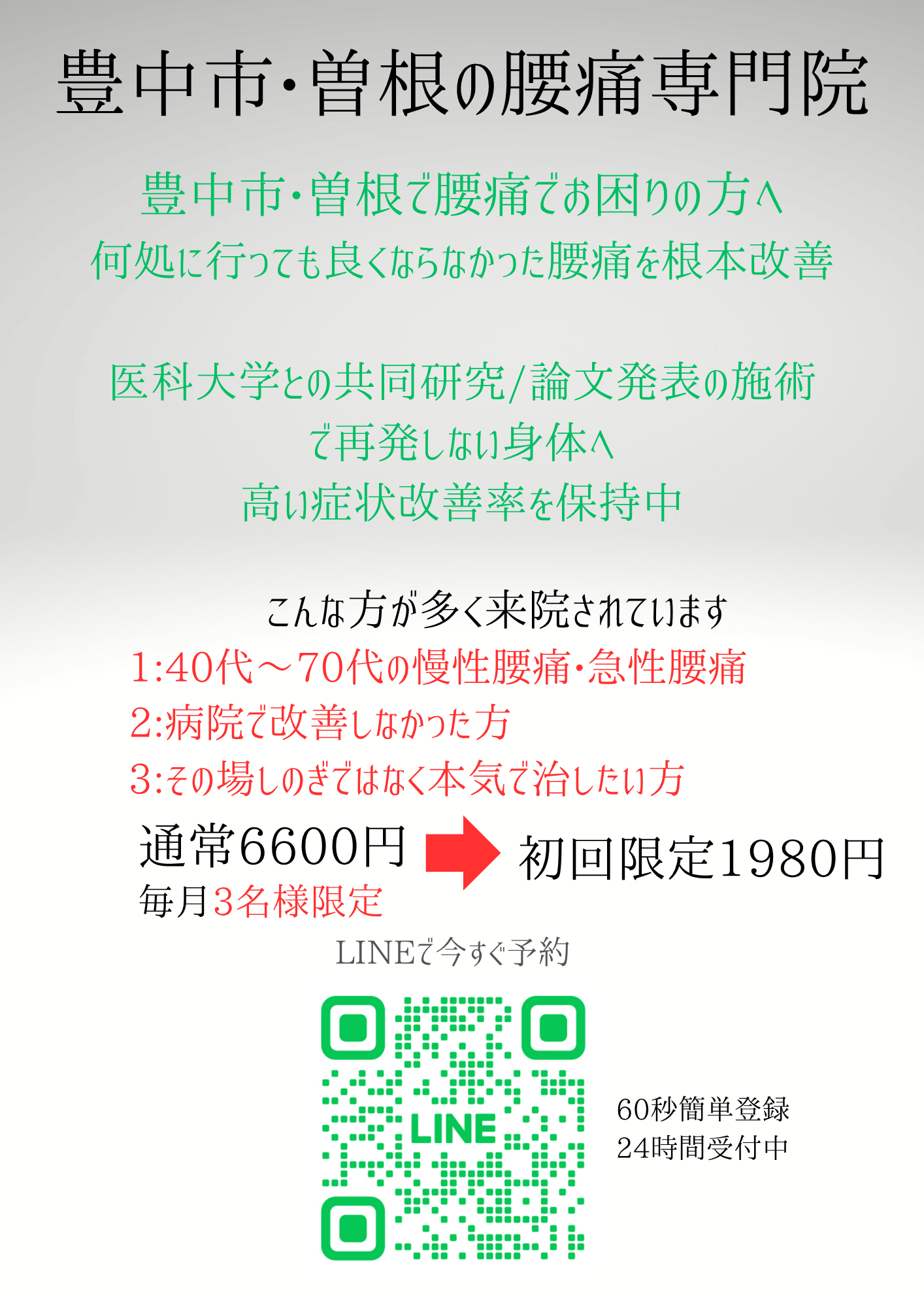 豊中市 腰痛専門院 - 1 (1)